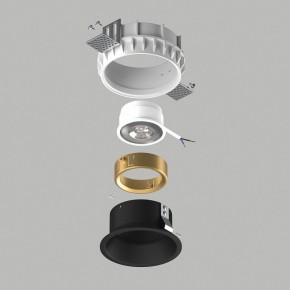 Встраиваемый светильник Lightstar Domino G214607GMOD в Тарко-Сале - tarko-sale.ok-mebel.com | фото