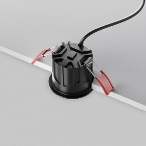 Встраиваемый светильник Maytoni Alfa LED DL043-01-10W2.7K-RD-B в Тарко-Сале - tarko-sale.ok-mebel.com | фото 9