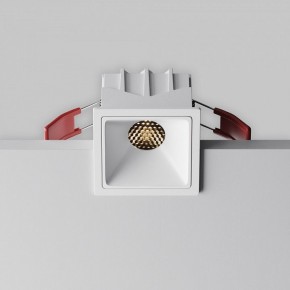 Встраиваемый светильник Maytoni Alfa LED DL043-01-10W3K-SQ-W-1 в Тарко-Сале - tarko-sale.ok-mebel.com | фото 2