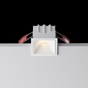 Встраиваемый светильник Maytoni Alfa LED DL043-01-10W3K-SQ-W-1 в Тарко-Сале - tarko-sale.ok-mebel.com | фото 5