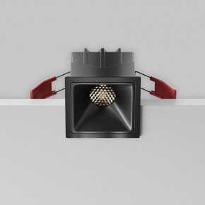 Встраиваемый светильник Maytoni Alfa LED DL043-01-10W4K-SQ-B-1 в Тарко-Сале - tarko-sale.ok-mebel.com | фото 5