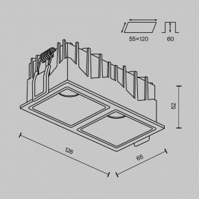 Встраиваемый светильник Maytoni Alfa LED DL043-02-10W3K-SQ-W-1 в Тарко-Сале - tarko-sale.ok-mebel.com | фото 10
