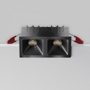 Встраиваемый светильник Maytoni Alfa LED DL043-02-10W4K-SQ-B-1 в Тарко-Сале - tarko-sale.ok-mebel.com | фото 2