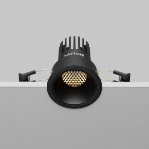 Встраиваемый светильник Maytoni Dip DL115-10W-2.7K-B в Тарко-Сале - tarko-sale.ok-mebel.com | фото 7
