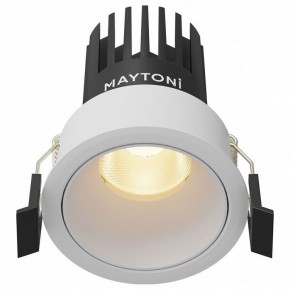 Встраиваемый светильник Maytoni Dip DL115-10W-2.7K-W в Тарко-Сале - tarko-sale.ok-mebel.com | фото 2