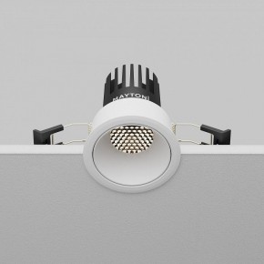 Встраиваемый светильник Maytoni Dip DL115-10W-4K-W в Тарко-Сале - tarko-sale.ok-mebel.com | фото 7