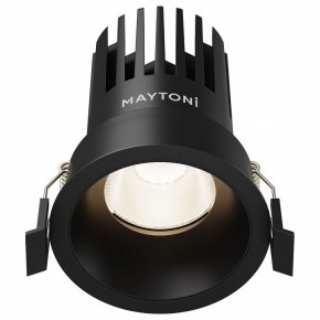 Встраиваемый светильник Maytoni Dip DL117-15W-4K-B в Тарко-Сале - tarko-sale.ok-mebel.com | фото