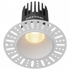 Встраиваемый светильник Maytoni Dip DL119-10W-2.7K-TRS-W в Тарко-Сале - tarko-sale.ok-mebel.com | фото