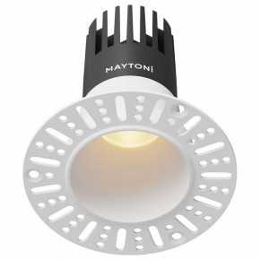 Встраиваемый светильник Maytoni Dip DL120-10W-2.7K-TRS-W в Тарко-Сале - tarko-sale.ok-mebel.com | фото