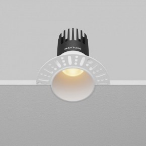 Встраиваемый светильник Maytoni Dip DL120-10W-2.7K-TRS-W в Тарко-Сале - tarko-sale.ok-mebel.com | фото 6