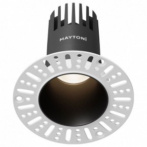 Встраиваемый светильник Maytoni Dip DL120-10W-4K-TRS-B в Тарко-Сале - tarko-sale.ok-mebel.com | фото