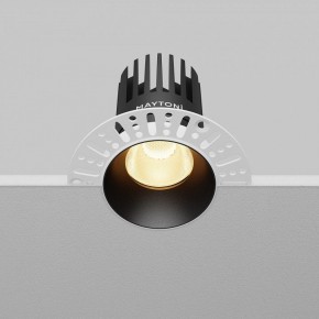 Встраиваемый светильник Maytoni Dip DL121-15W-2.7K-TRS-B в Тарко-Сале - tarko-sale.ok-mebel.com | фото 5