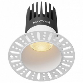 Встраиваемый светильник Maytoni Dip DL122-15W-2.7K-TRS-W в Тарко-Сале - tarko-sale.ok-mebel.com | фото