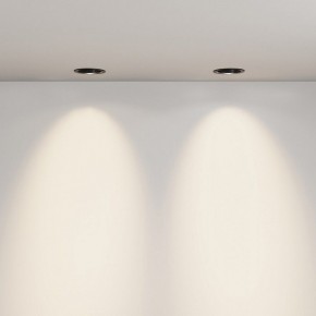 Встраиваемый светильник Maytoni Lens DL105-12W3K-B в Тарко-Сале - tarko-sale.ok-mebel.com | фото 3