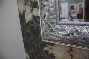 Зеркало большое Тиффани Premium черная/серебро (ТФ/02(П) в Тарко-Сале - tarko-sale.ok-mebel.com | фото 3