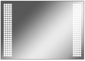 Зеркало Cosmo 100 black с подсветкой Sansa (SC1047Z) в Тарко-Сале - tarko-sale.ok-mebel.com | фото