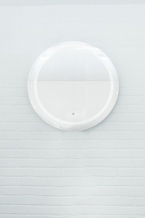Зеркало Gia 75 white с подсветкой Sansa (SGa1044Z) в Тарко-Сале - tarko-sale.ok-mebel.com | фото 3