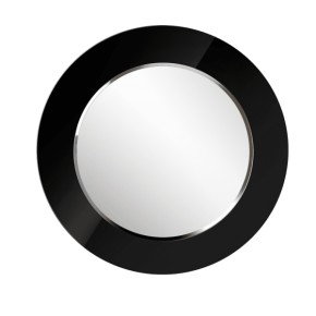Зеркало круглое черный (РМ/02) в Тарко-Сале - tarko-sale.ok-mebel.com | фото