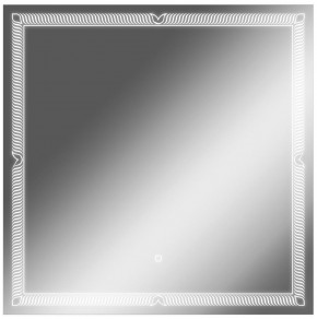 Зеркало Паликир 700х700 с подсветкой Домино (GL7051Z) в Тарко-Сале - tarko-sale.ok-mebel.com | фото 1