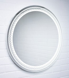 Зеркало Прая 700х700 с подсветкой Домино (GL7048Z) в Тарко-Сале - tarko-sale.ok-mebel.com | фото 3