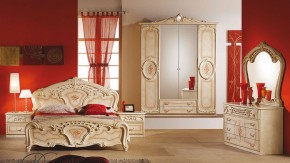 Зеркало в раме (01.150) Роза (беж) в Тарко-Сале - tarko-sale.ok-mebel.com | фото 2